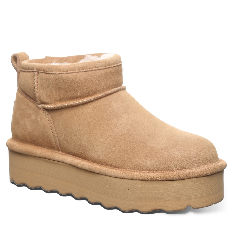 Bearpaw Retro Shorty Iced Coffee Solid