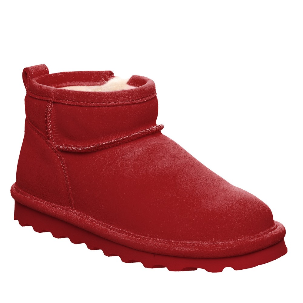 Bearpaw Shorty Youth Santa Red