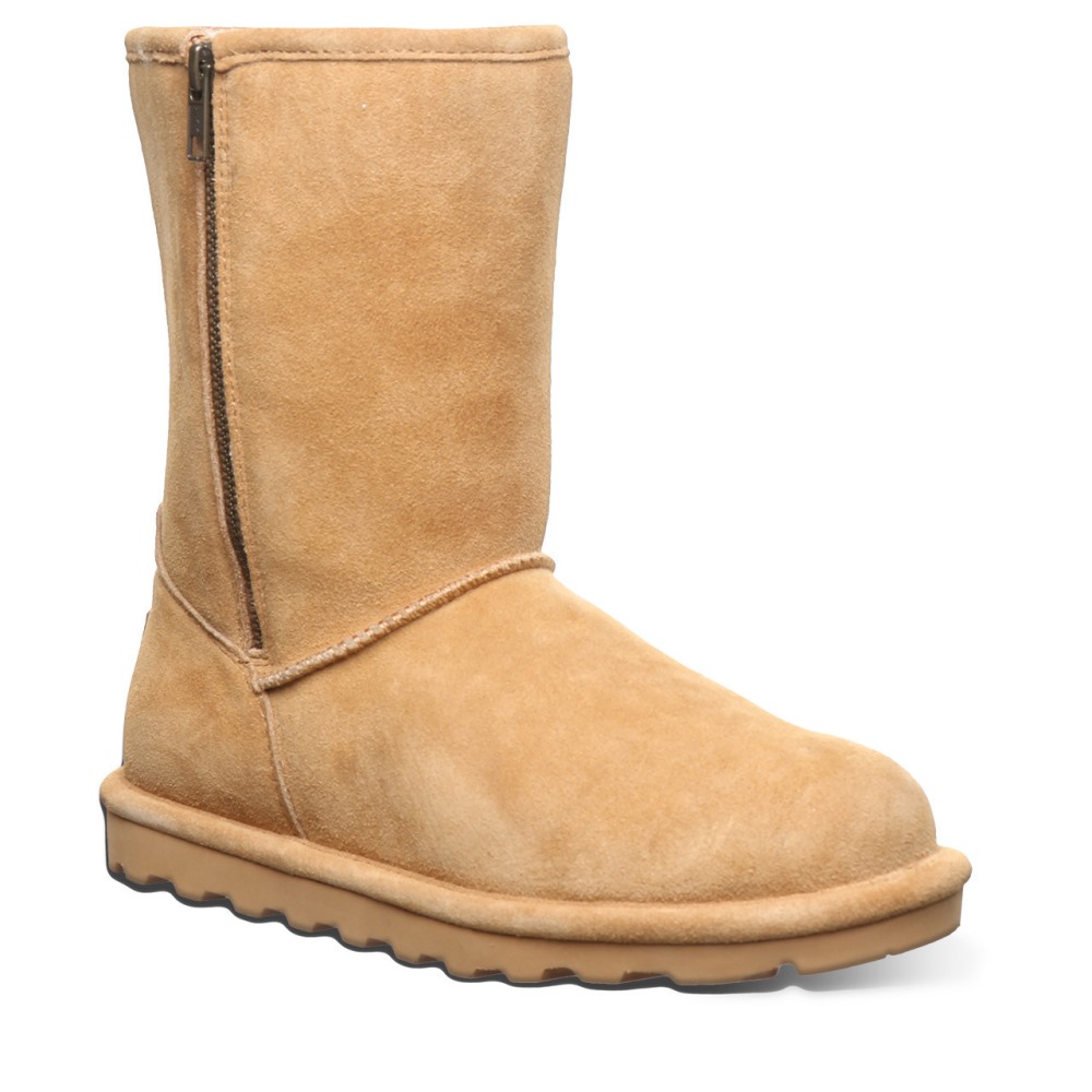 Bearpaw Elle Short Zipper Iced Coffee