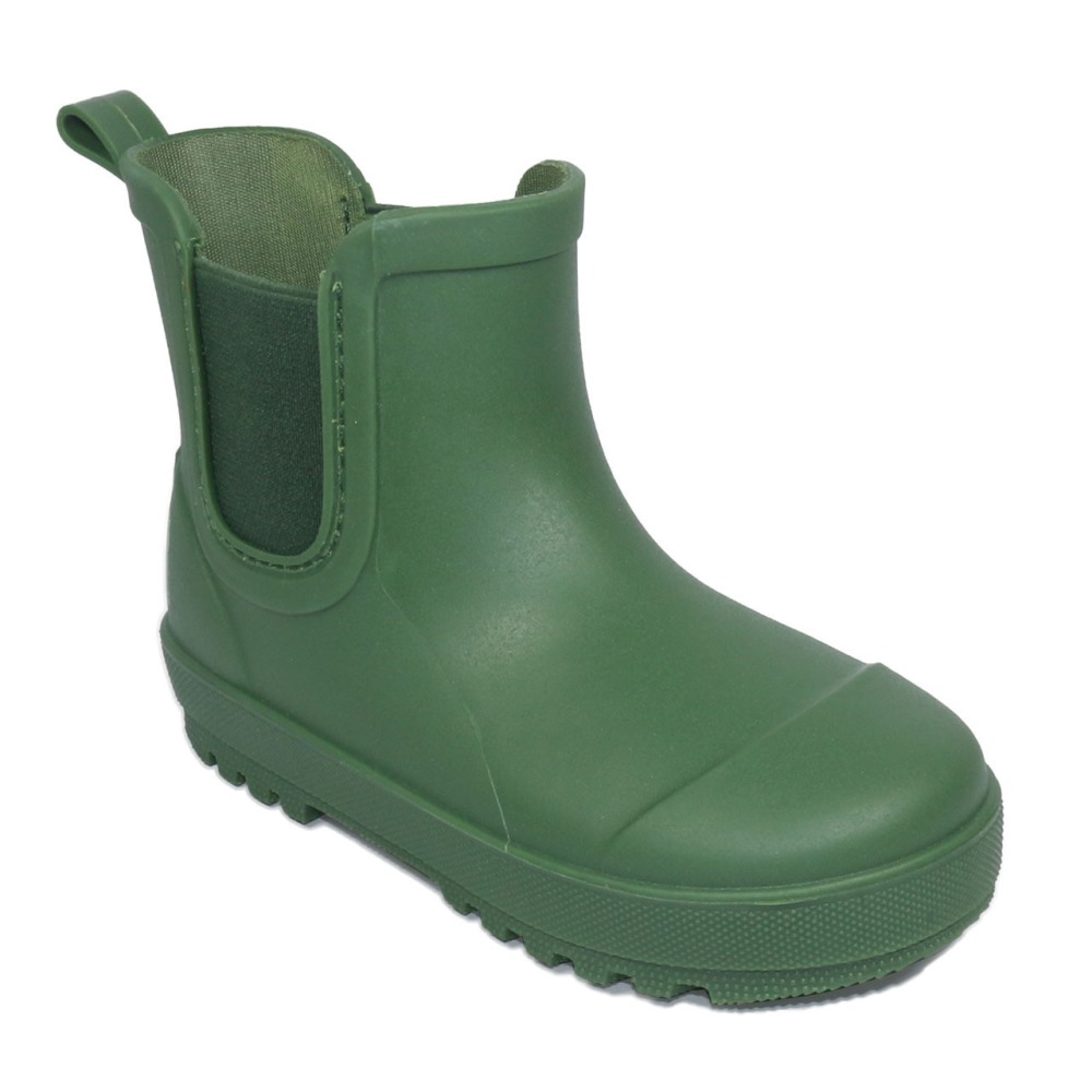 Bearpaw Chelsea Rain Boots Kids Hunter Green