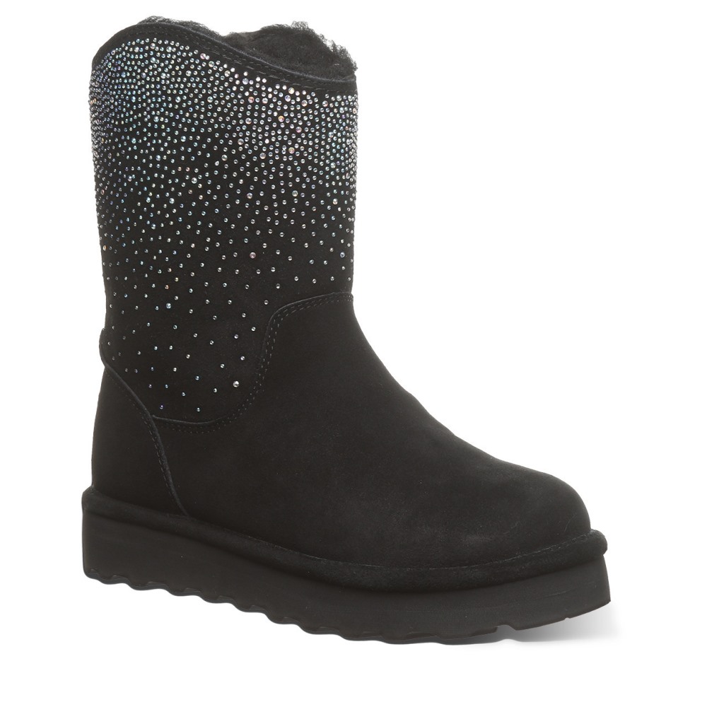Bearpaw Glam Platform Lo Black