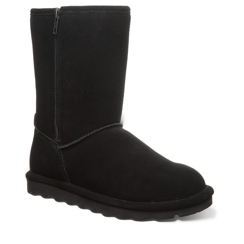 Bearpaw Elle Short Zipper Black